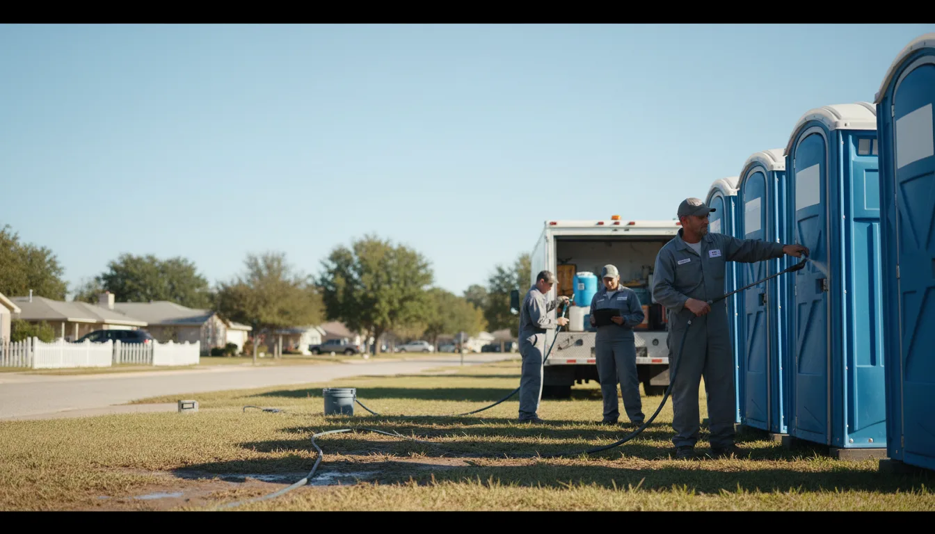 Long-Term Portable Toilet Rental in Velva, ND near me